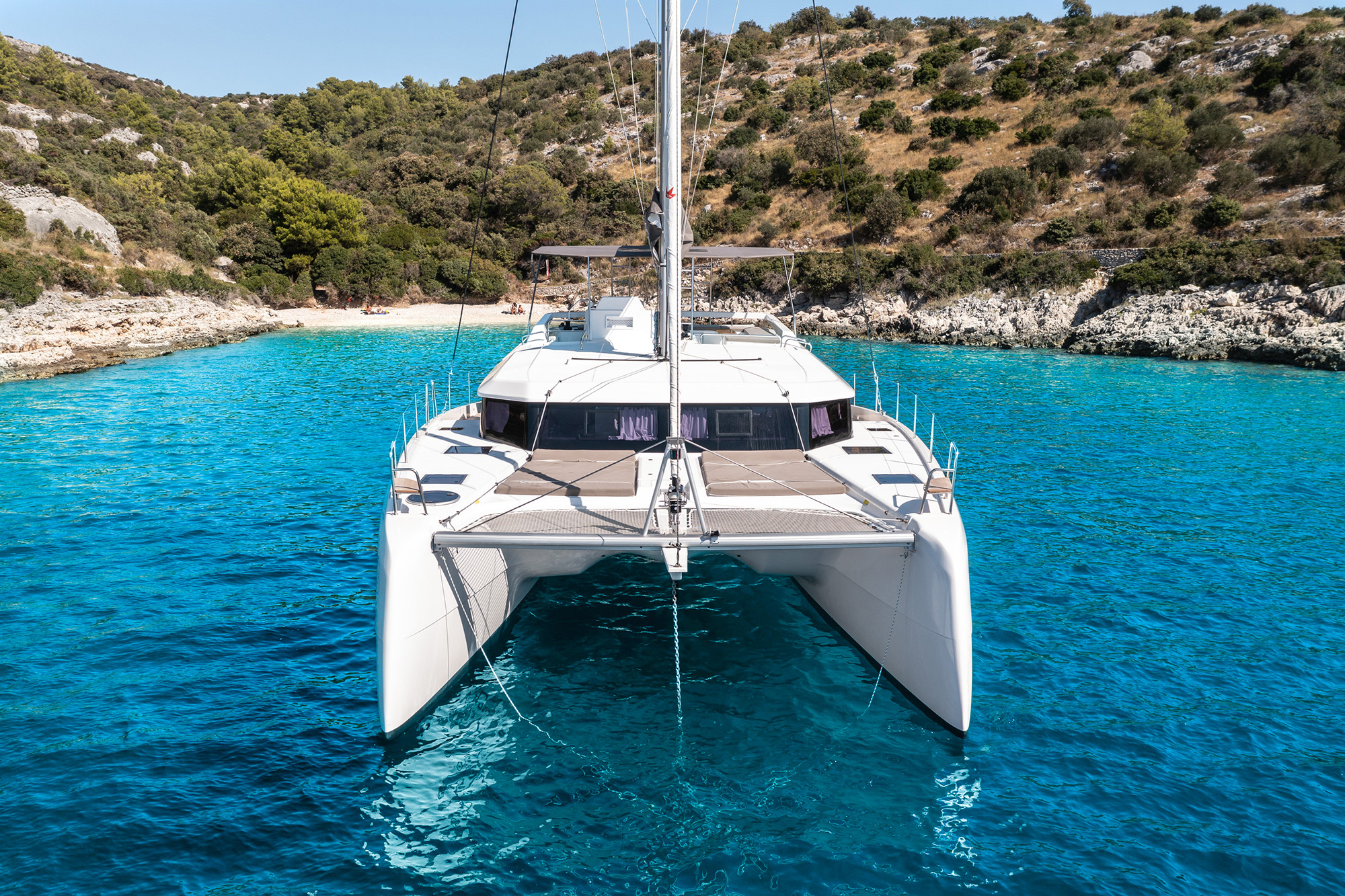 Dufour 48 LUBLU – Noleggio a Marina di Cugnana Olbia – 5 Cabine